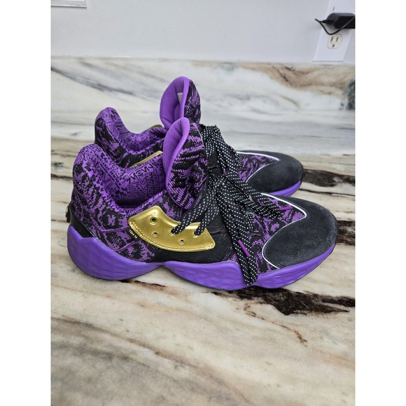 Adidas Harden Vol.4 Star Wars Men's Size 9 Sneakers Shoes Purple Black